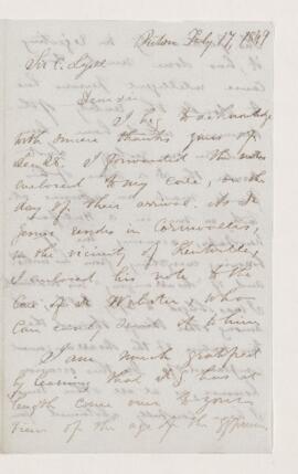 Letter, 17 February 1849