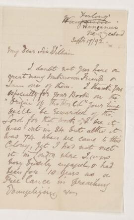 Letter, 17 September 1892