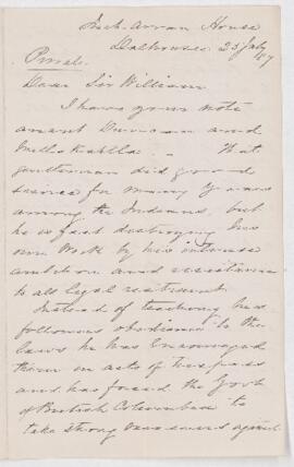 Letter, 25 July 1887