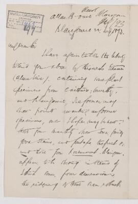 Letter, 22 July 1893