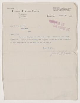 Letter, 9 June 1897