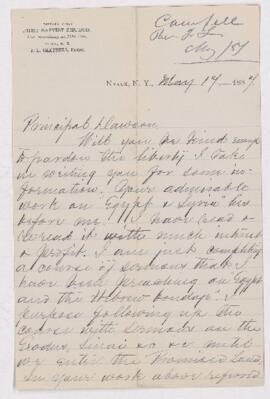 Letter, 17 May 1887