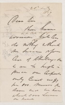 Letter, 28 July 1857