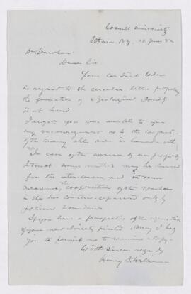 Letter, 10 June 1882