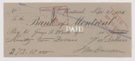 Bills and receipts, 1886-1887