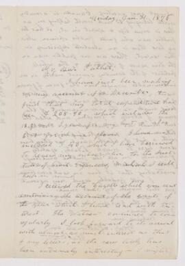 Letter, 31 January 1876