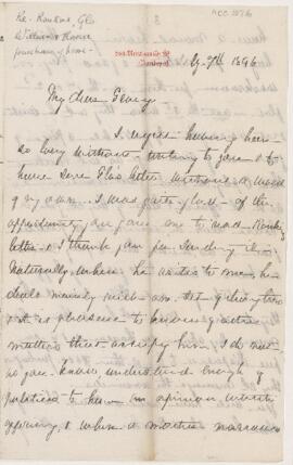 Letter, 7 February 1896