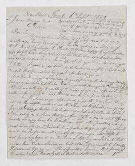 Letter, 6 September 1839