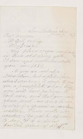 Letter, 7 June 1879