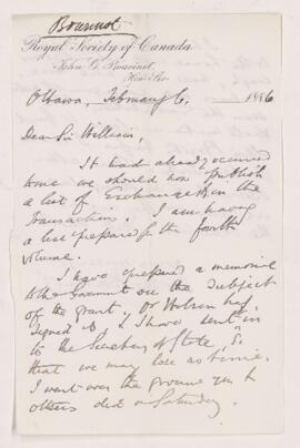 Letter, 6 February 1886