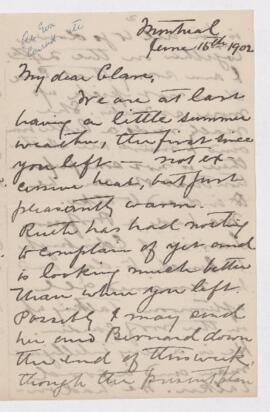 Letter, 15 June 1902