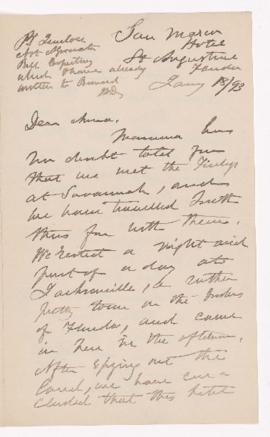 Letter, 18 January 1893