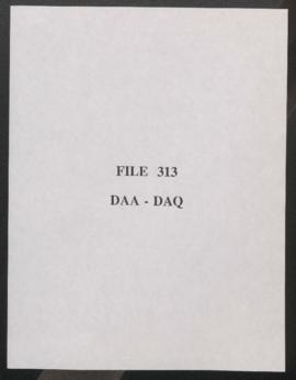 Correspondence - "DAA - DAQ"