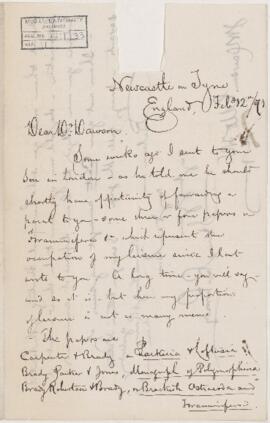 Letter, 12 February 1871