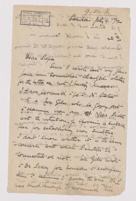 Letter, 4 July 1872