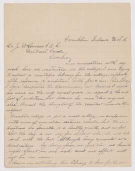 Letter from D.A. Owen