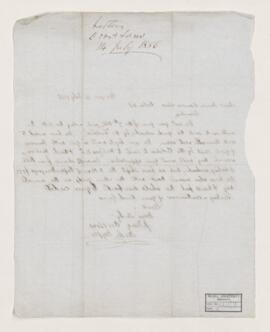 Letter, 4 July 1856