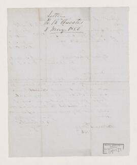 Letter, 5 May 1856