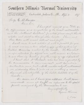 Letter, 3 April 1877