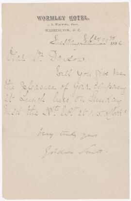 Letter, 23 February 1892