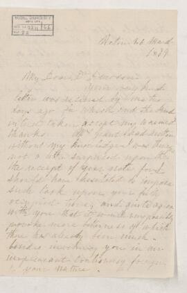 Letter, 26 March 1879