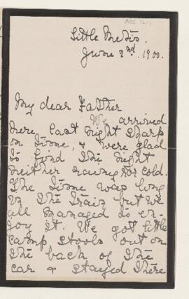 Letter, 2 June 1900