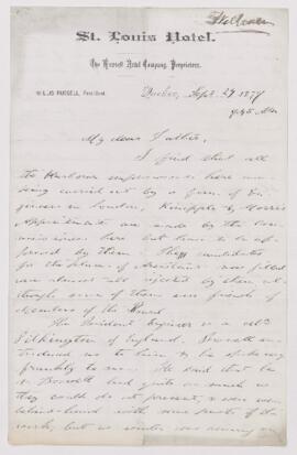 Letter, 29 September 1877