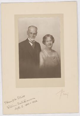 Portrait of Florence J.M. Dawson and William Bell Dawson