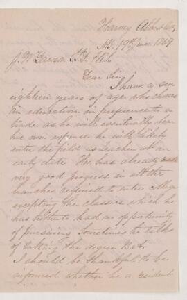 Letter, 19 June 1869