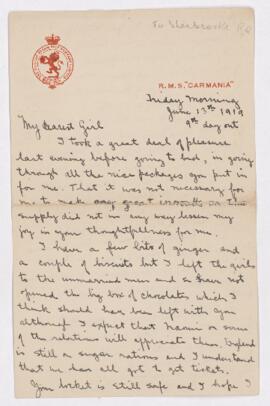 Letter, 13 June 1919