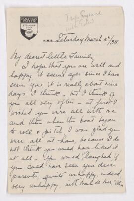 Letter, 4 March 1933