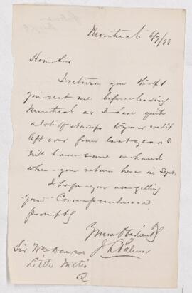 Letter, 6 July 1888