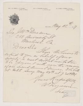 Letter, 12 May 1897