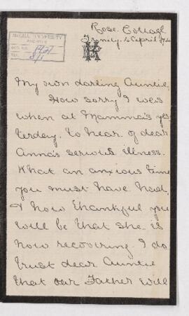 Letter, 4 April 1874