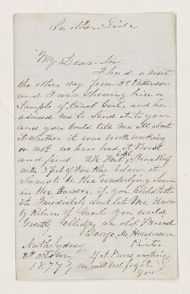 Letter, 8 October 1877