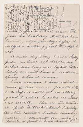 Letter, 2 March 1906