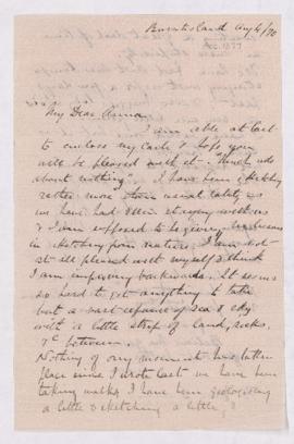 Letter, 4 August 1870