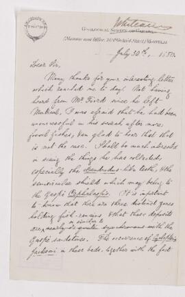 Letter, 30 July 1880