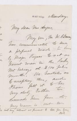 Letter, February 1882