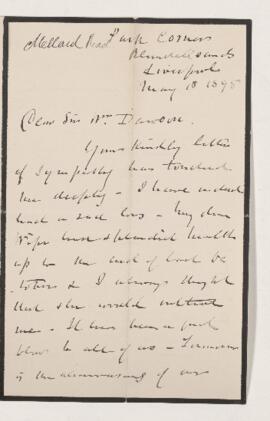 Letter, 18 May 1895