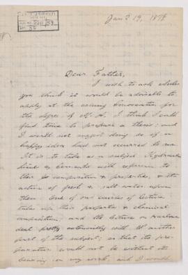 Letter, 19 January 1878