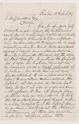 Letter, 10 October 1872