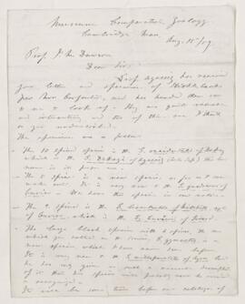 Letter, 18 August 1859