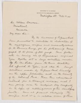 Letter, 14 November 1891