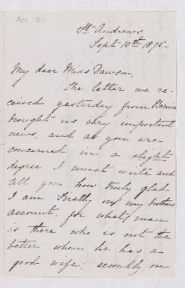 Letter, 10 September 1875