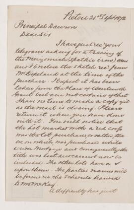 Letter, 21 September 1872