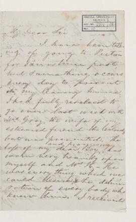 Letter, 21 May 1856