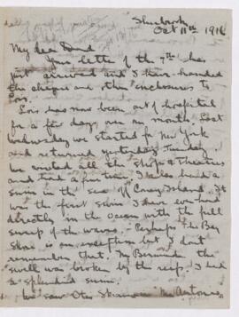 Letter, 11 October 1916