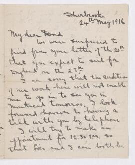 Letter, 24 May 1916