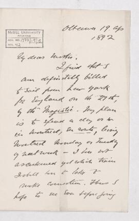 Letter, 19 April 1892